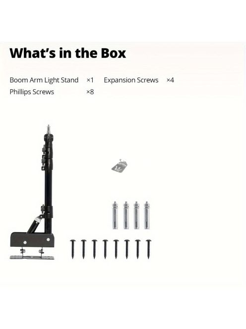 Több Szögben Állítható Felső Fénytartó Konzol