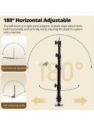 Több Szögben Állítható Felső Fénytartó Konzol