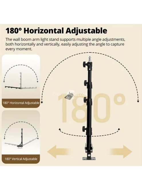 Több Szögben Állítható Felső Fénytartó Konzol