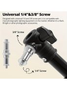 Több Szögben Állítható Felső Fénytartó Konzol