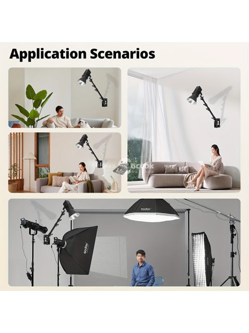 Több Szögben Állítható Felső Fénytartó Konzol