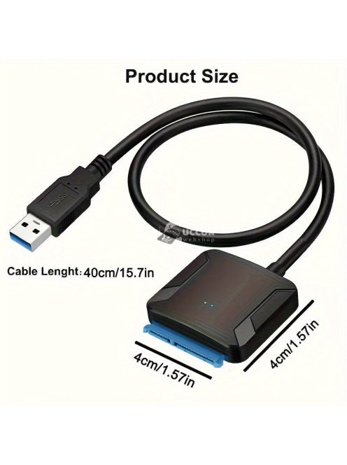 SATA-USB 3.0 külső merevlemez adapter átalakító