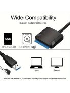 SATA-USB 3.0 külső merevlemez adapter átalakító