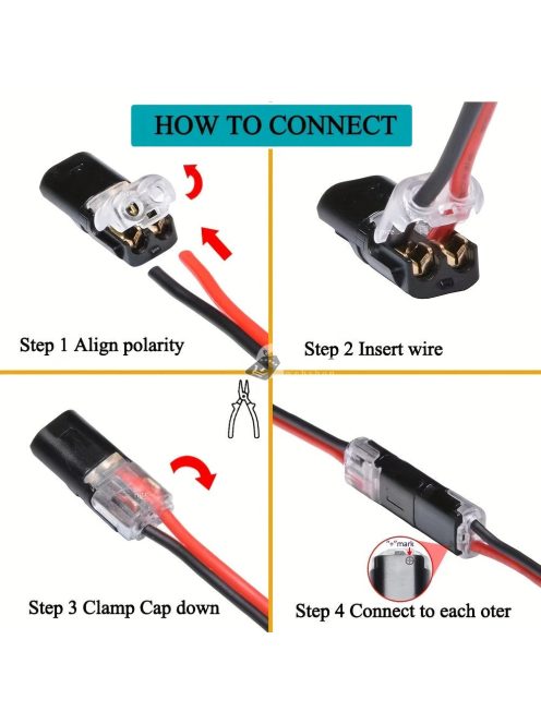 24db Gyors Összekapcsoló Huzalcsatlakozó