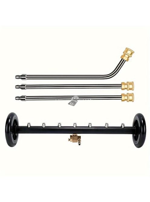 Kettő az egyben hét-fúvókás nagynyomású felületmosó kerekekkel