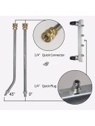 1 szett, nagynyomású futóműtisztító