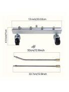 1 szett, nagynyomású futóműtisztító