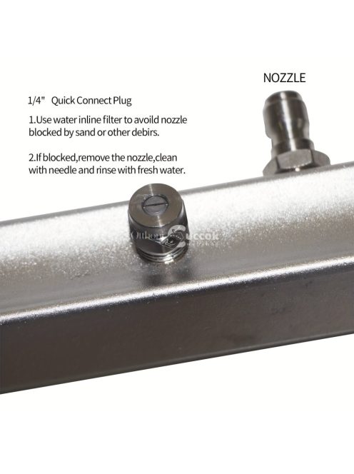 1 szett, nagynyomású futóműtisztító