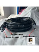 Nagynyomású mosótömlő acélhuzalfonattal