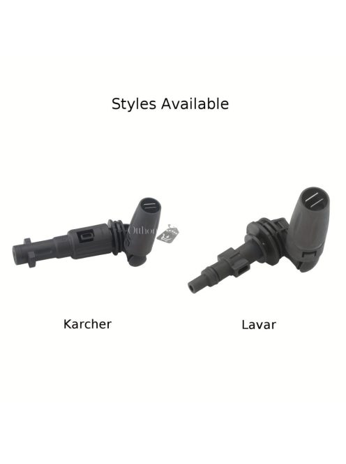 Autómosó fúvóka 360°-os forgatással