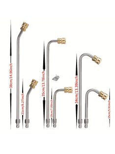   Rozsdamentes acélból készült nagynyomású mosó fúvóka