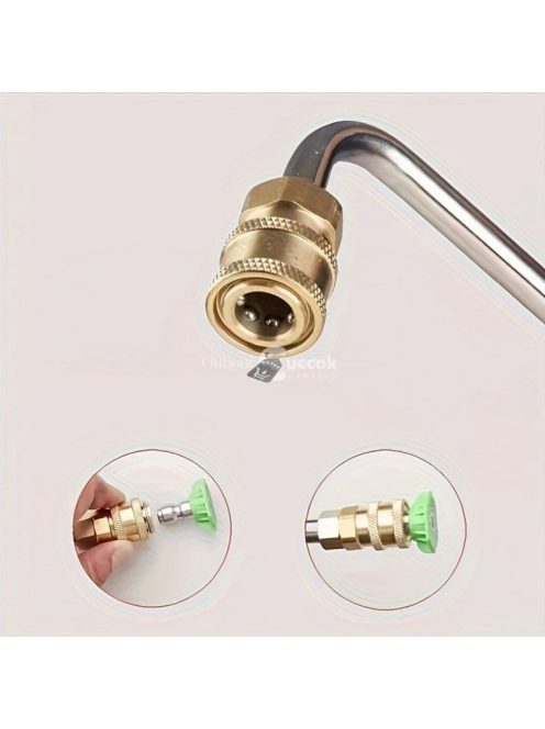 Rozsdamentes acélból készült nagynyomású mosó fúvóka