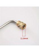 Rozsdamentes acélból készült nagynyomású mosó fúvóka