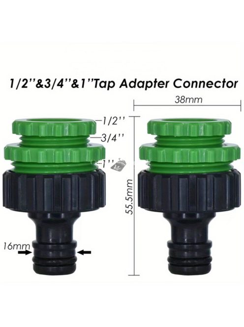 Univerzális 1/2 és 3/4 és 1 csapadapter csatlakozó