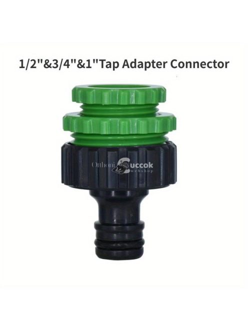 Univerzális 1/2 és 3/4 és 1 csapadapter csatlakozó
