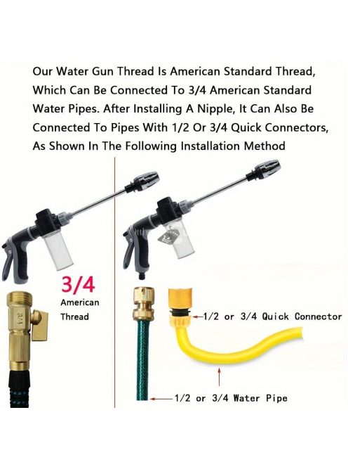 Nagynyomású autómosó vízipisztoly