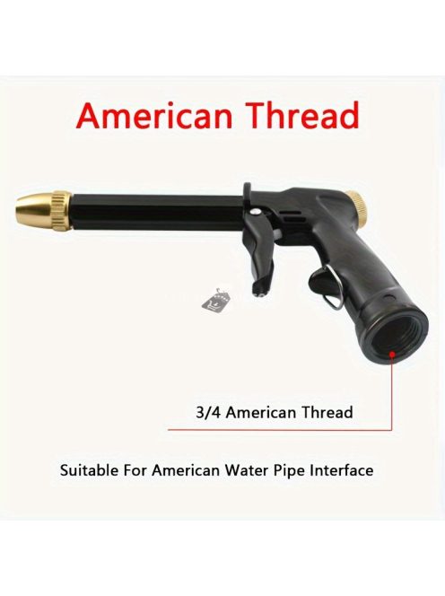 1db nagynyomású autómosó vízpisztoly