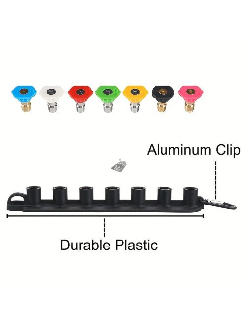1 db magasnyomású mosóhegy készlet fúvókatartóval