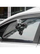 Háromszoros tapadókorongos kamera tartó 360°-os gömbfejjel