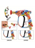 Mintás Nyomásos mosó vízpisztoly autó tisztításához