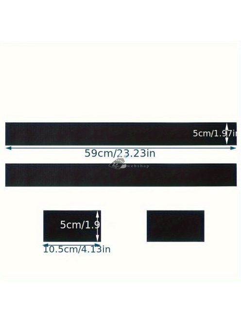 4db Tartós Nylon Autó Csomagtartó Rendező Pánt