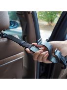 Autós hátsó ülésre szerelhető kampós tároló esernyőkhöz és táskákhoz