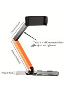 Alumínium ötvözet állvány telefonok és táblagépek számára