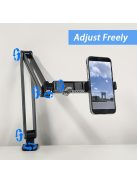 Állítható alumíniumötvözet asztali telefon tartó