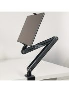 Állítható alumíniumötvözet asztali telefon tartó