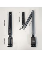 Állítható alumíniumötvözet asztali telefon tartó