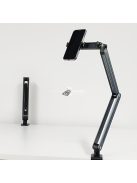 Állítható alumíniumötvözet asztali telefon tartó