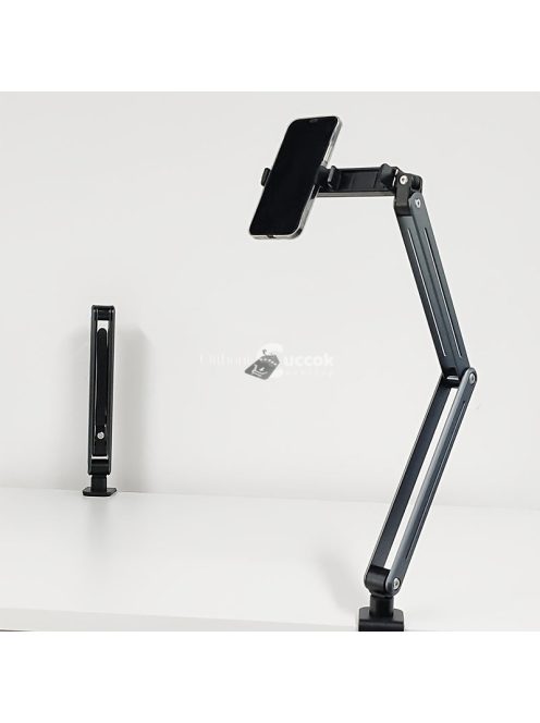 Állítható alumíniumötvözet asztali telefon tartó