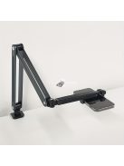 Állítható alumíniumötvözet asztali telefon tartó