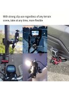 Alumínium ötvözetből készült varázskar tartó, 360°-os forgatással