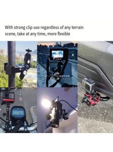   Alumínium ötvözetből készült varázskar tartó, 360°-os forgatással