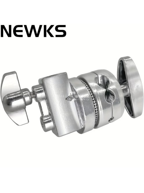 Alumíniumötvözetből készült, többfunkciós, nagy teherbírású, 2.5 hüvelykes markolattal ellátott forgófej-bilincs tartókonzol adapter