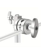 Alumíniumötvözetből készült, többfunkciós, nagy teherbírású, 2.5 hüvelykes markolattal ellátott forgófej-bilincs tartókonzol adapter