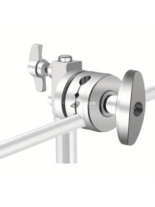 Alumíniumötvözetből készült, többfunkciós, nagy teherbírású, 2.5 hüvelykes markolattal ellátott forgófej-bilincs tartókonzol adapter