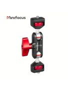 Alumíniumötvözet kettős fej 360°-ban forgatható varázskar tartó