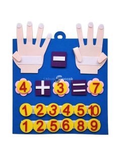 filc ujj és számok matematikai oktató játék