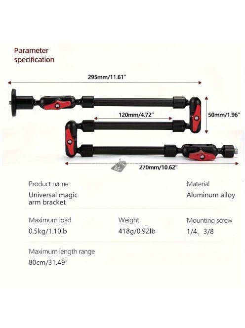 Alumíniumötvözet Többfunkciós Forgatható Teleszkópos  Mágikus tartó