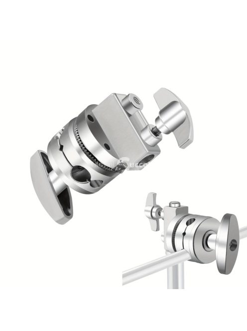 Alumíniumötvözet multifunkcionális, nagy teherbírású 2.5 hüvelykes markolatfejű forgófejű bilincstartó konzol adapter