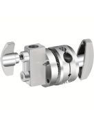 Alumíniumötvözet multifunkcionális, nagy teherbírású 2.5 hüvelykes markolatfejű forgófejű bilincstartó konzol adapter