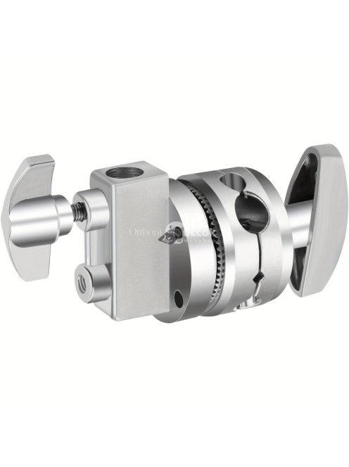 Alumíniumötvözet multifunkcionális, nagy teherbírású 2.5 hüvelykes markolatfejű forgófejű bilincstartó konzol adapter