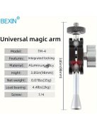 Varázskar Készlet Szuper Szorítóval és 1/4 Dupla Fejű Forgó Tartóval DSLR Kamerákhoz