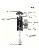 Varázskar Készlet Szuper Szorítóval és 1/4 Dupla Fejű Forgó Tartóval DSLR Kamerákhoz