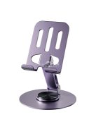 Alumíniumötvözet 360 fokban forgatható telefon- és táblagép-tartó