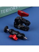 Alumíniumötvözetből készült varázskar karbilincs dupla gömbfejjel