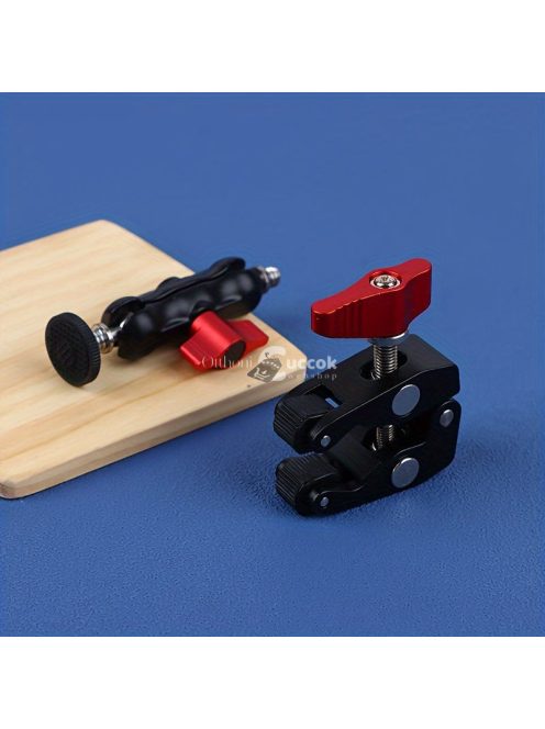 Alumíniumötvözetből készült varázskar karbilincs dupla gömbfejjel