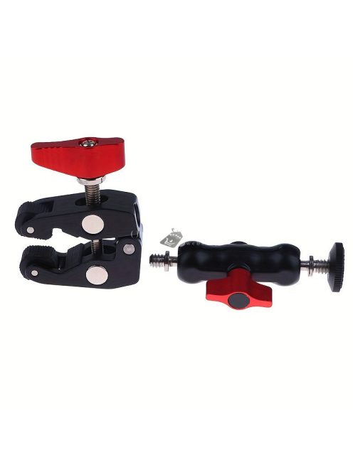 Alumíniumötvözetből készült varázskar karbilincs dupla gömbfejjel